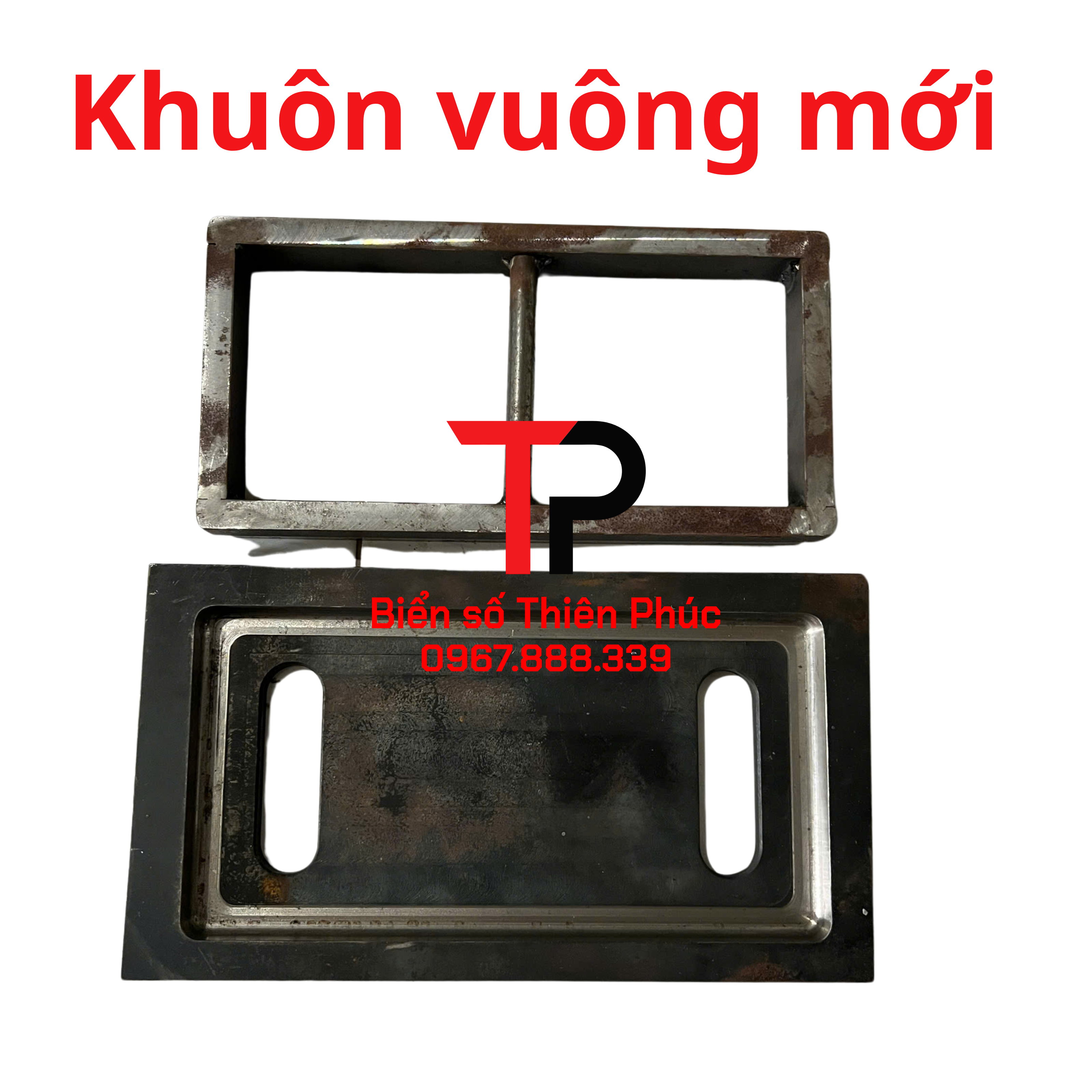 KHUÔN ÉP BIỂN VUÔNG MỚI Ô TÔ, KHUÂN ÉP BIỂN VUÔNG MỚI Ô TÔ