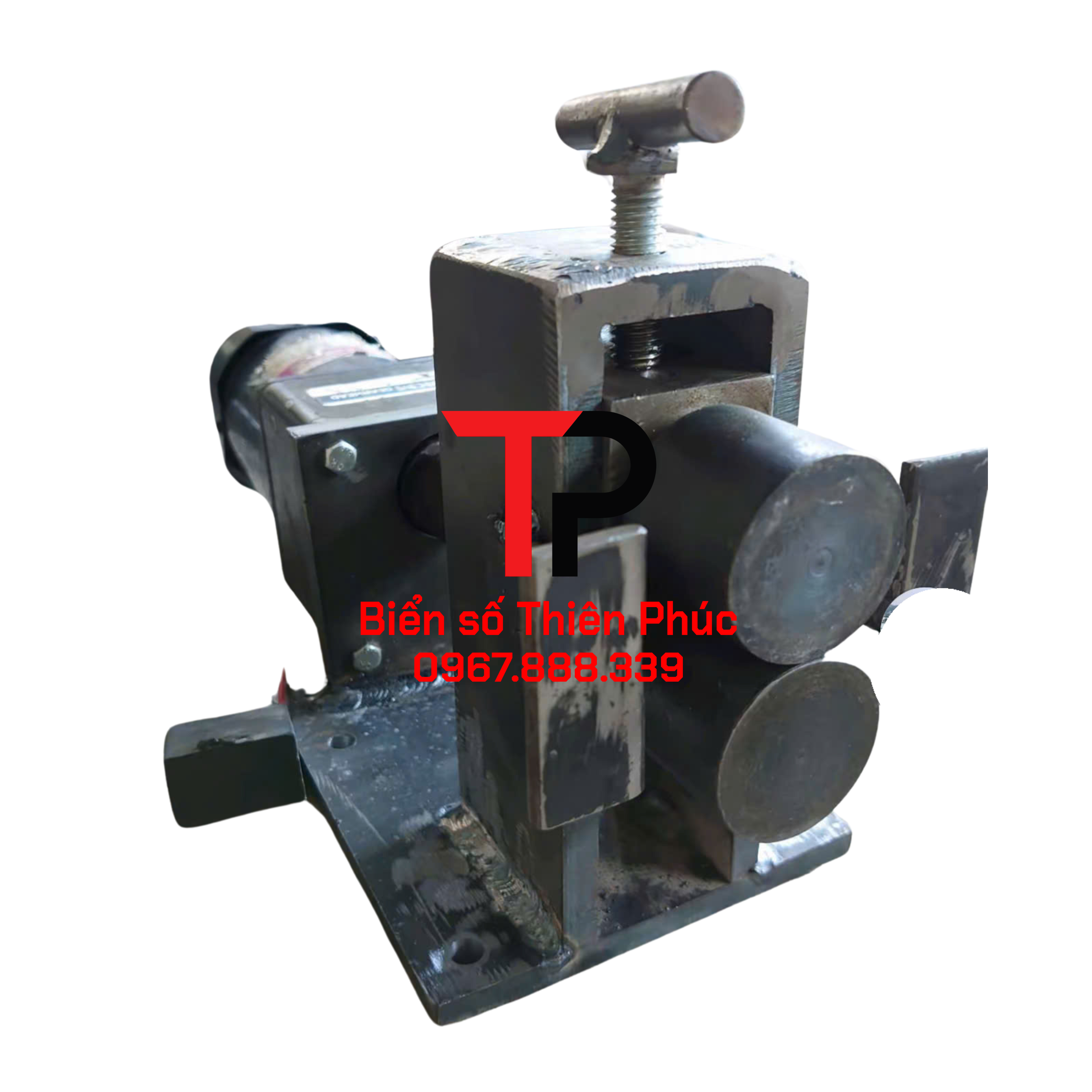 MÁY ÉP BIỂN SỐ XE CON LĂN TỰ ĐỘNG
