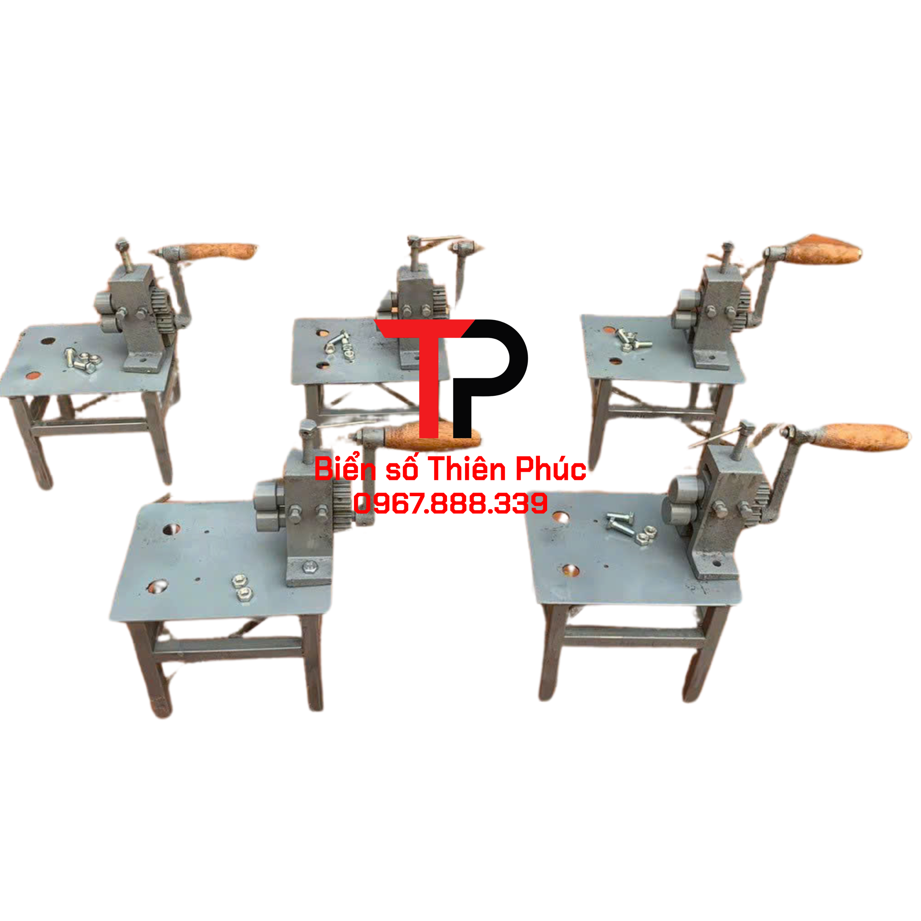 MÁY ÉP BIỂN SỐ XE